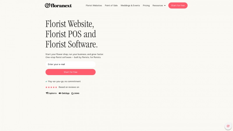 Homepage of bloomsby