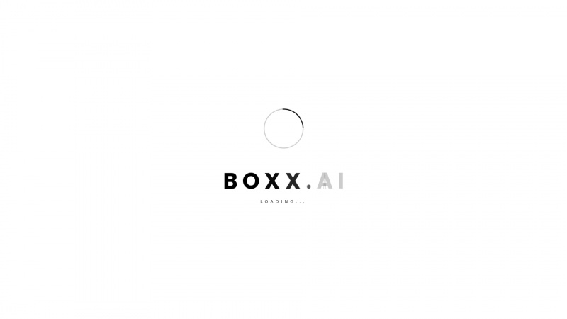 Homepage of boxx