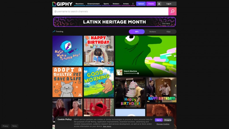 Homepage of getmonkey