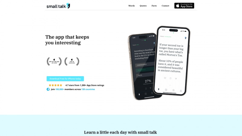 Homepage of getsmalltalk