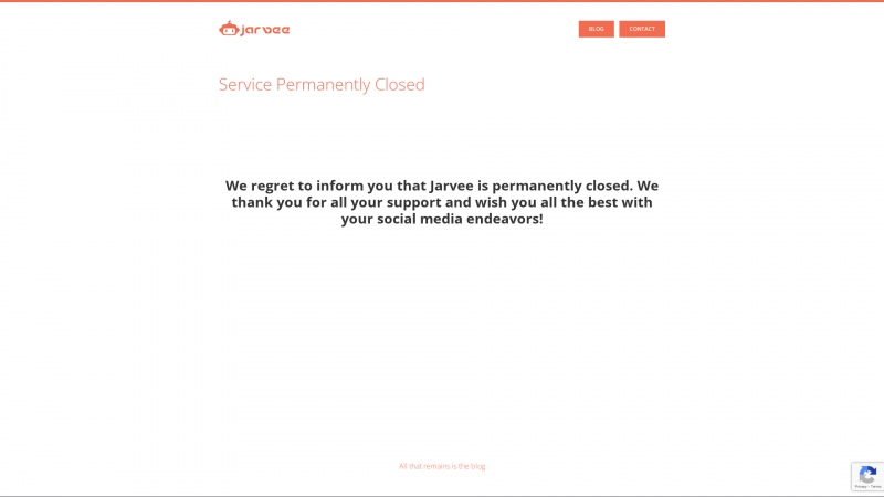 Homepage of jarvee