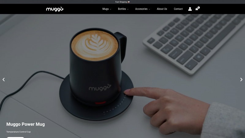 Homepage of muggo