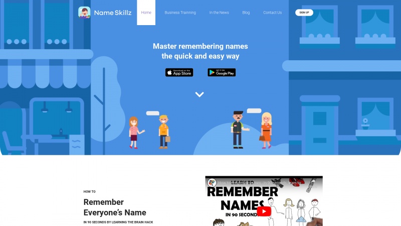 Homepage of nameskillz