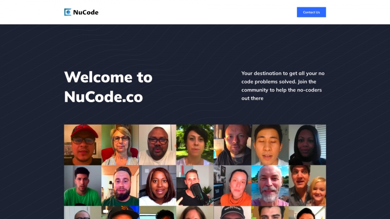 Homepage of nucode