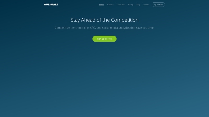 Homepage of outsmart