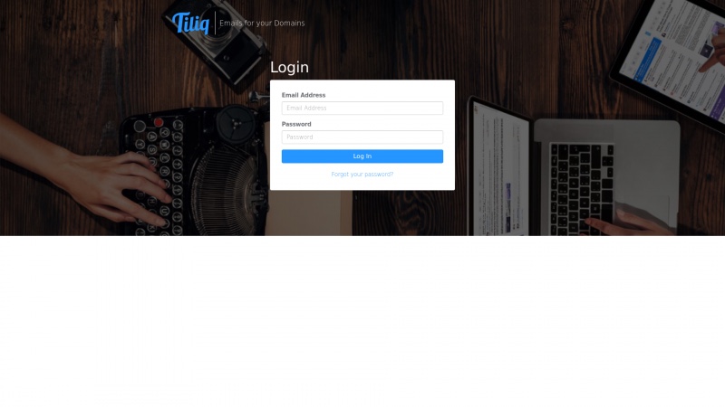 Homepage of tiliq