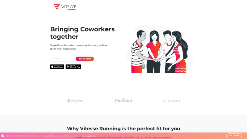 Homepage of vitesserunning