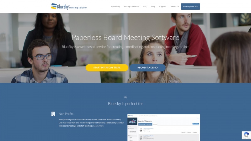 Homepage of blueskymeeting