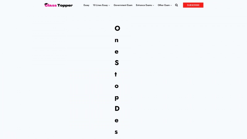 Homepage of classtopper