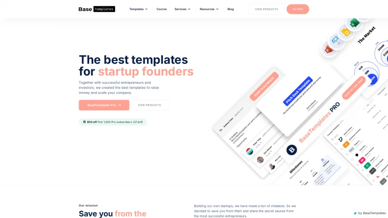 Homepage of basetemplates