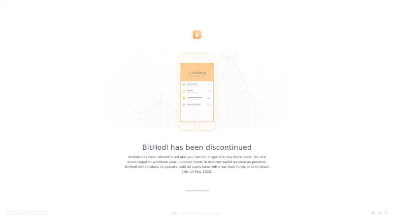 Homepage of bithodl