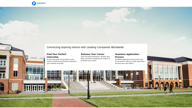 Homepage of justintern