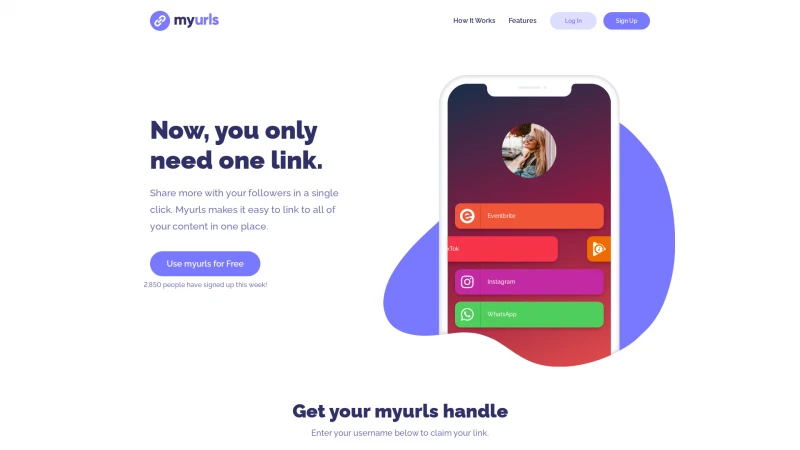 Homepage of myurls