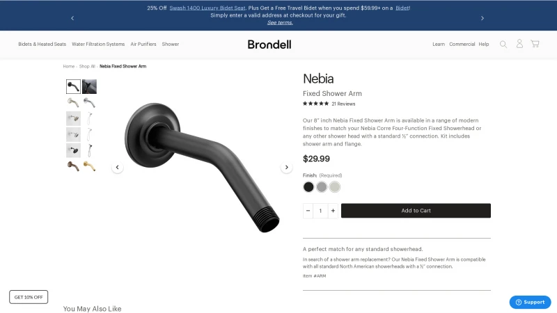 Homepage of nebia