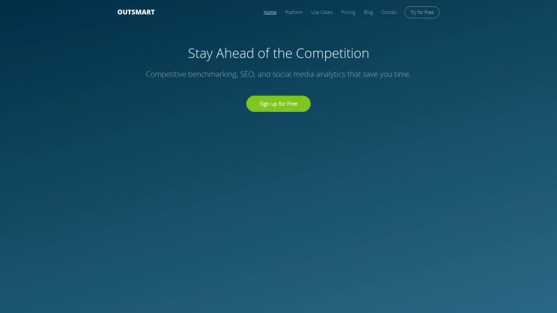 Homepage of outsmart