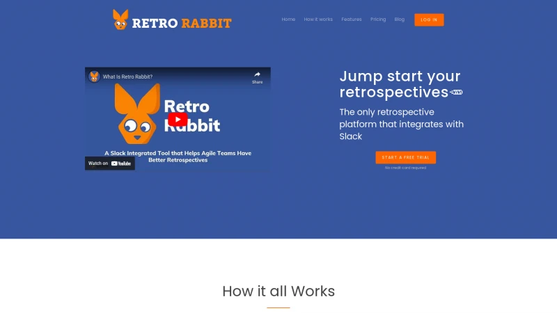 Homepage of retrorabbit