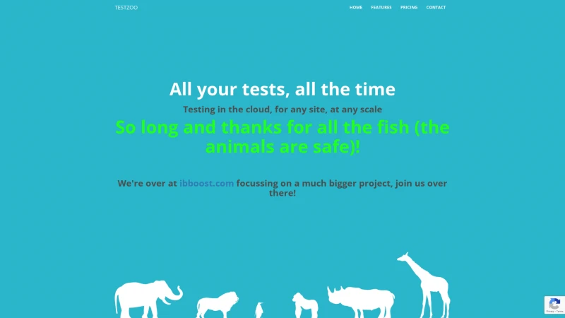 Homepage of testzoo