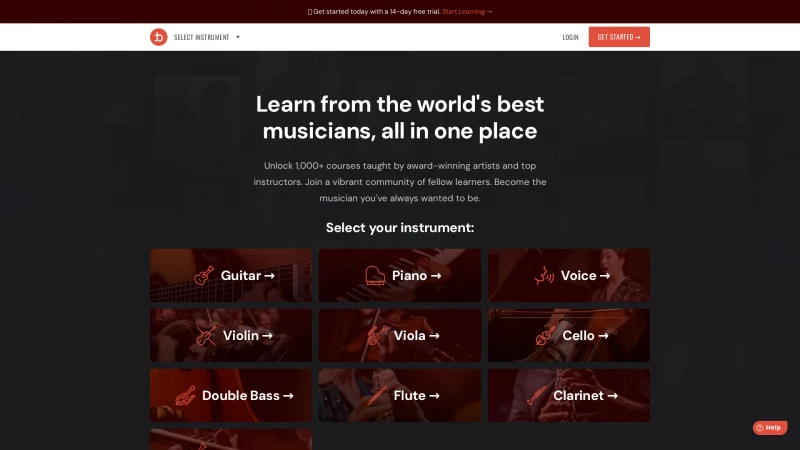 Homepage of tonebase