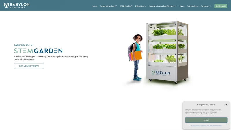 Homepage of babylonmicrofarms