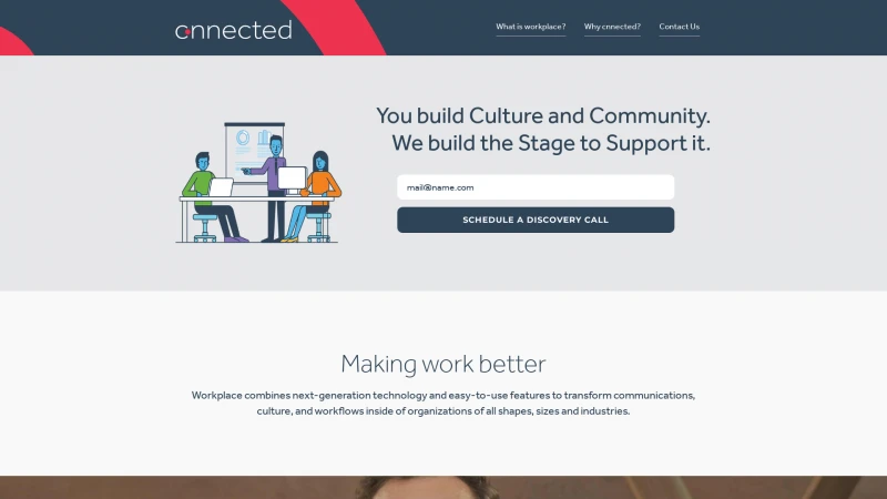 Homepage of cnnected