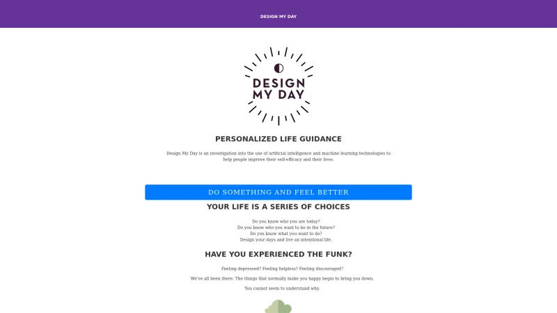 Homepage of designmyday