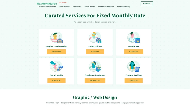 Homepage of flatmonthlyfee