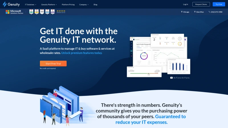 Homepage of gogenuity