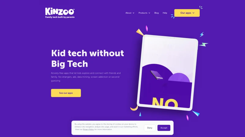 Homepage of kinzoo