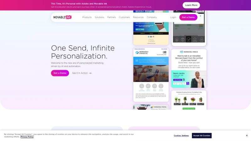 Homepage of mailrox