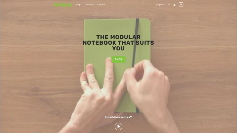 Homepage of mixiwnotebooks