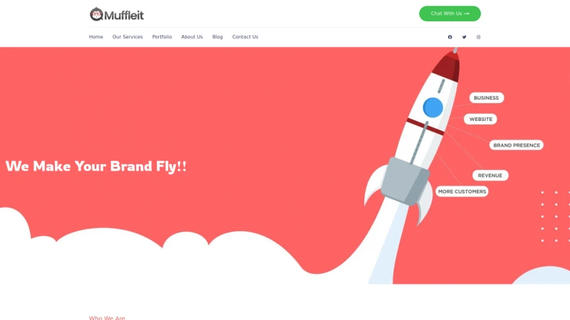 Homepage of muffleit