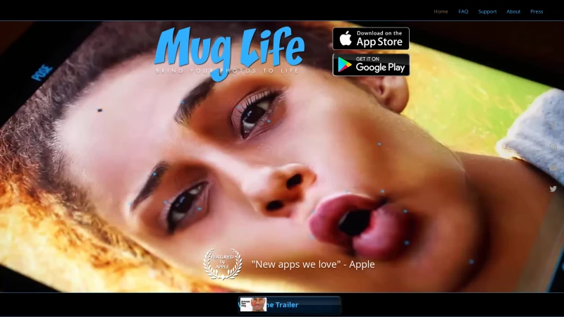 Homepage of muglife