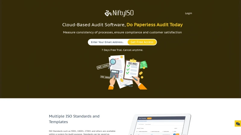 Homepage of niftysol