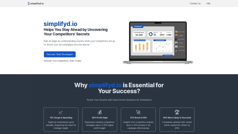 Homepage of simplifyd