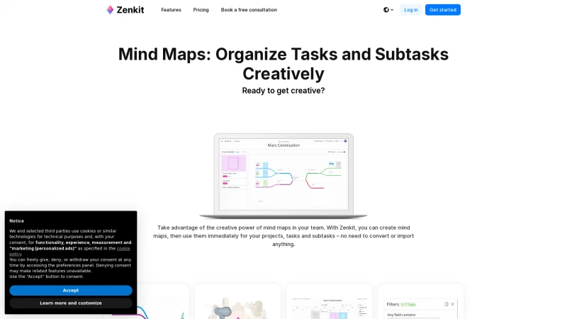 Homepage of subtask