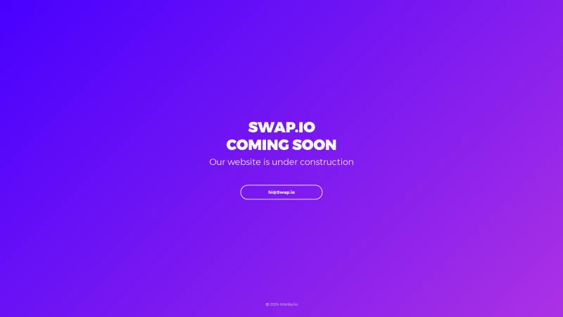 Homepage of swap