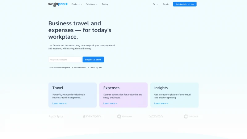 Homepage of travelstop