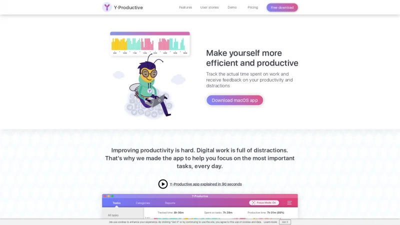 Homepage of y-productive