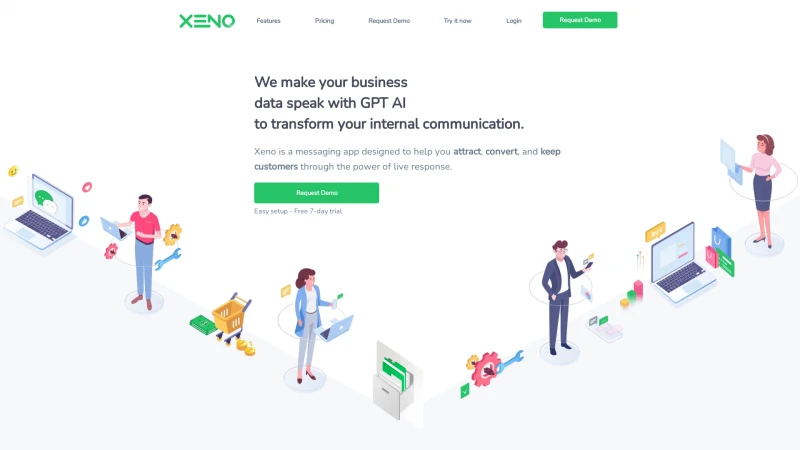 Homepage of xenoapp